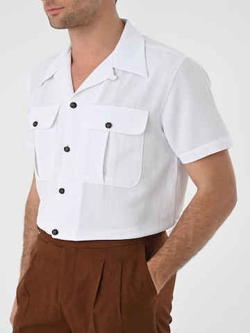 Antioch Regular Fit Skjorte i hvid