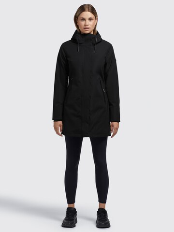 khujo Between-Season Jacket ' IZAF2 ' in Black: front