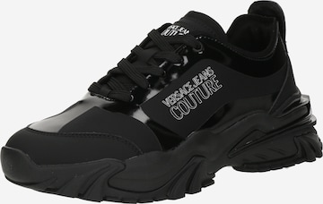 Versace Jeans CoutureNiske tenisice - crna boja: prednji dio