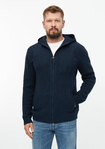 s.Oliver Strickjacke in Blau: Vorderseite