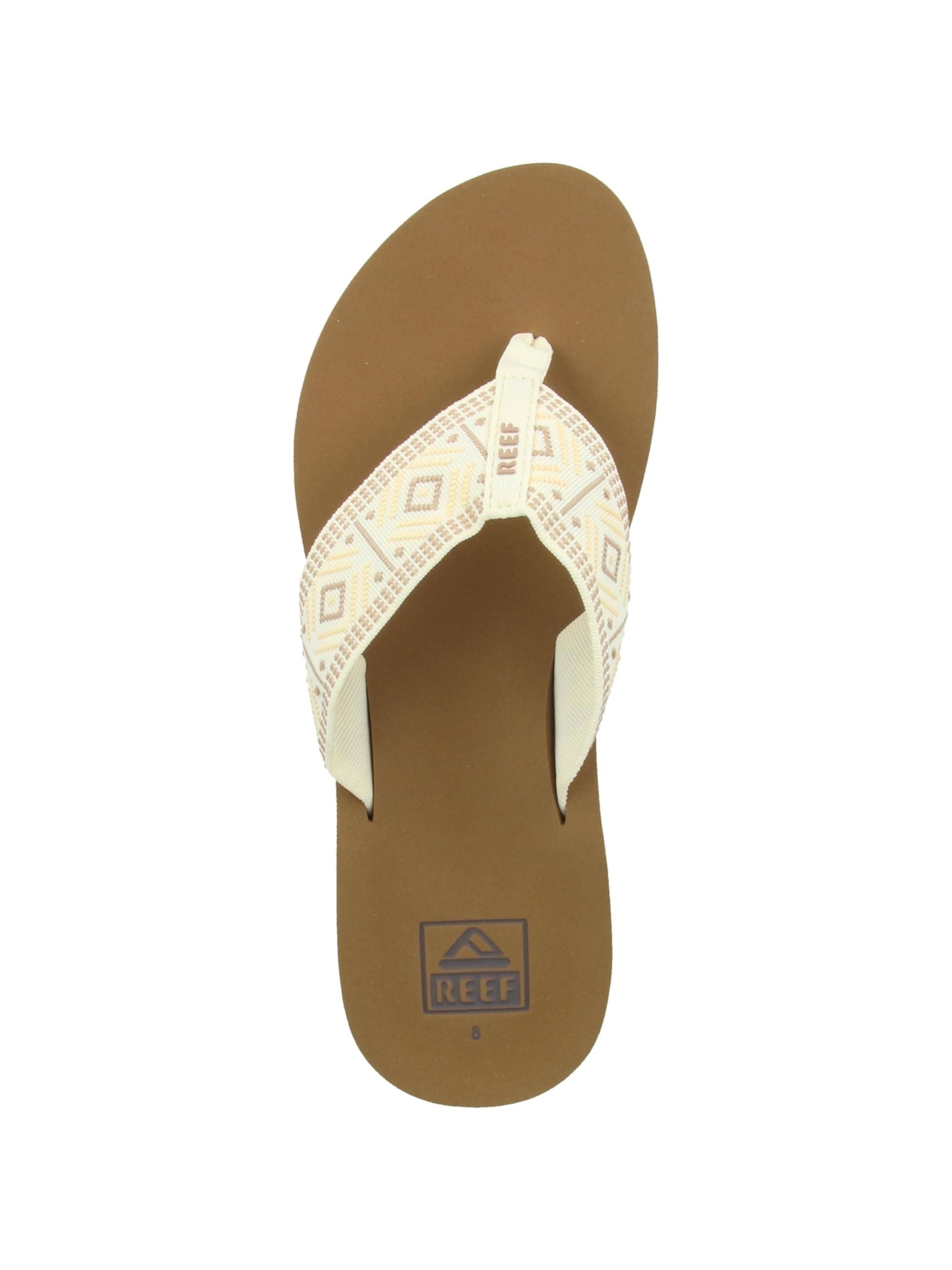 REEF - Sapato de praia/banho 'Spring Woven' em branco