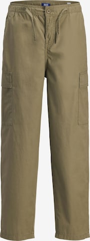 Jack & Jones Junior Regular Housut 'JPStevan Crisp' värissä vihreä: etupuoli
