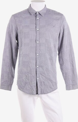 CLOCKHOUSE by C&A Button Up Shirt in L in Grey: front