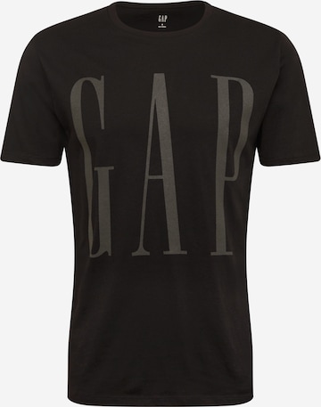 T-Shirt GAP en noir : devant