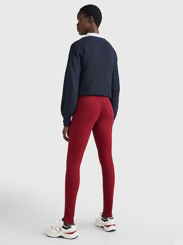 TOMMY HILFIGER Skinny Jeans 'Harlem' in Red