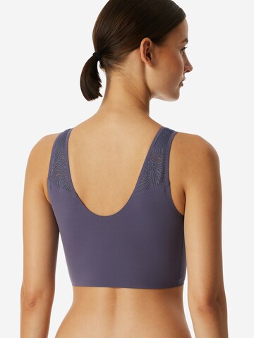 SCHIESSER Klassiek BH ' Invisible Soft Lace ' in Lila
