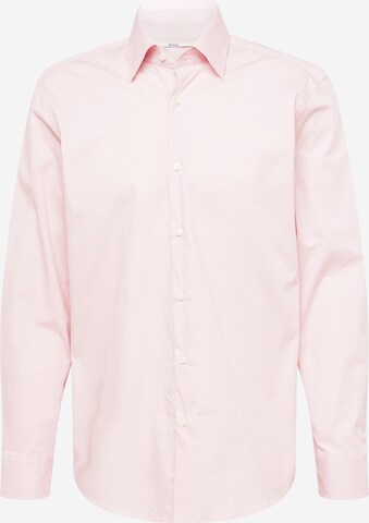 BOSS Button Up Shirt 'JOE' in Pink: front