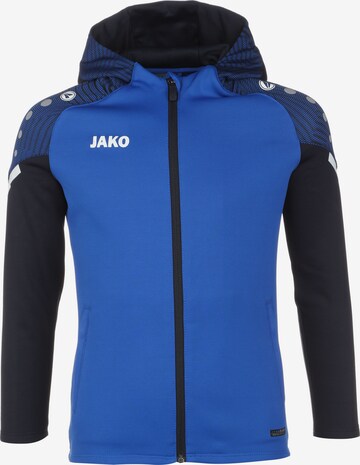 JAKO Sportjas 'Performance' in Blauw: voorkant