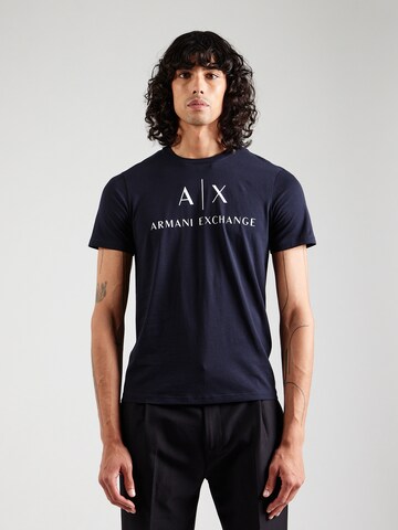T-Shirt '8NZTCJ' ARMANI EXCHANGE en bleu : devant