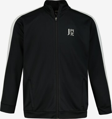 JP1880 Zip-Up Hoodie in Black: front