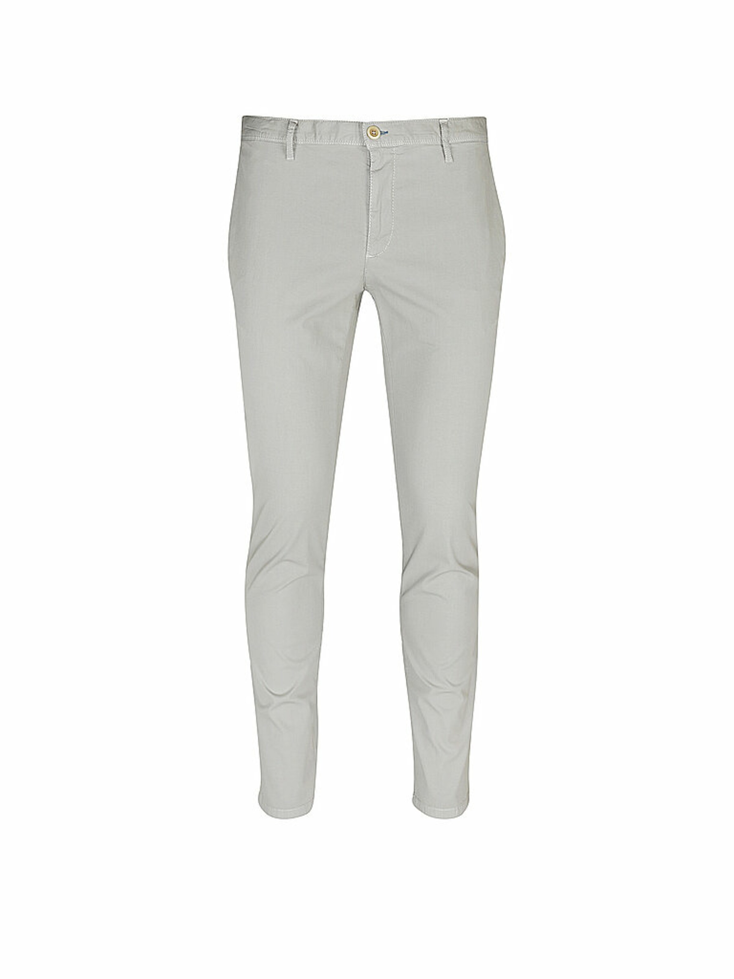 Alberto Slimfit Hose in Grau: Vorderseite