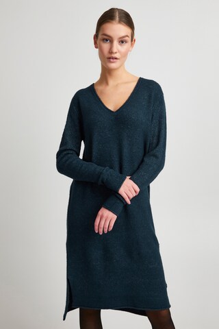 Oxmo Knitted dress 'IDA' in Blue