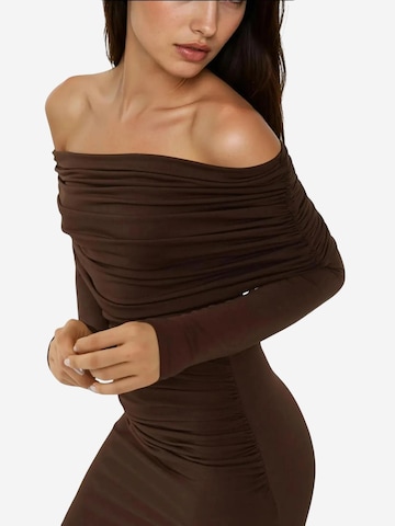 Hiccup Dress 'Maxi' in Brown