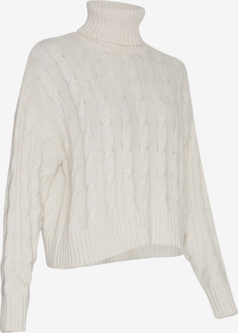 Pull-over 'Rahima Latifa' MSCH COPENHAGEN en beige