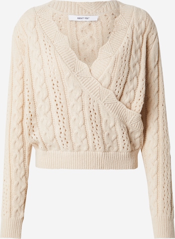 ABOUT YOUPulover 'Melody' - bež boja: prednji dio