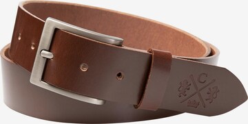 CAMP DAVID Belt in Brown: front