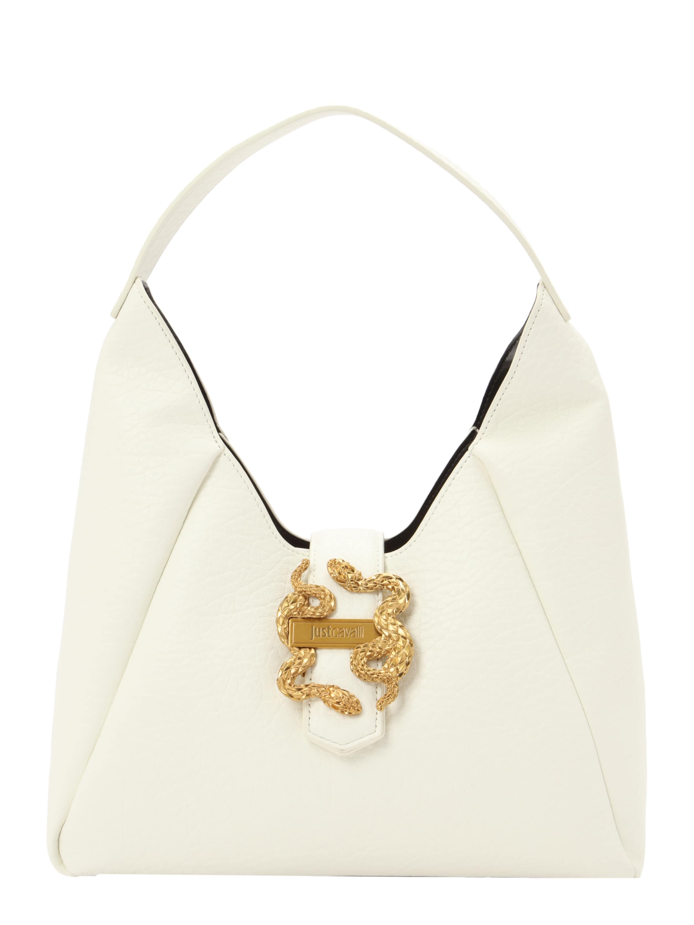 Borsa a spalla 'ICONIC SNAKES' di Just Cavalli in bianco