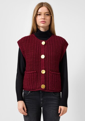 QS Bodywarmer in Rood: voorkant