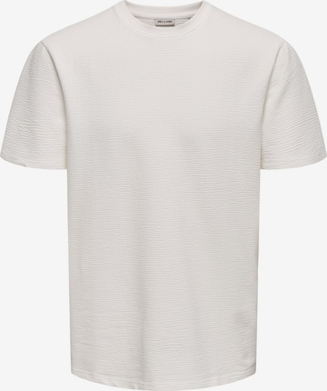 Only & Sons Футболка 'ONSKIAN' в Белый: спереди