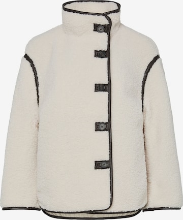 Veste mi-saison 'PCAugusta' PIECES en blanc : devant