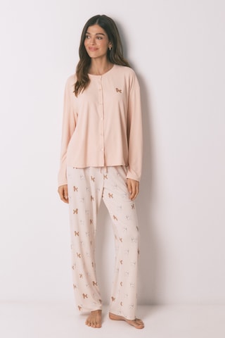 Pyjama Women' Secret en orange : devant