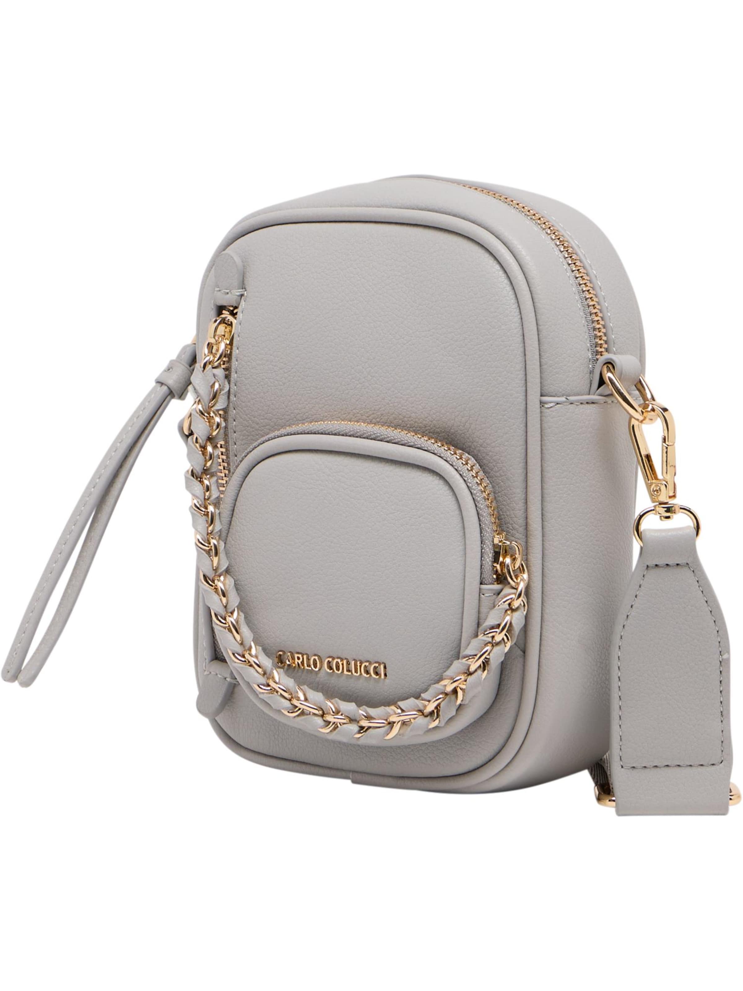 Sac à bandoulière 'Della' Carlo Colucci en gris