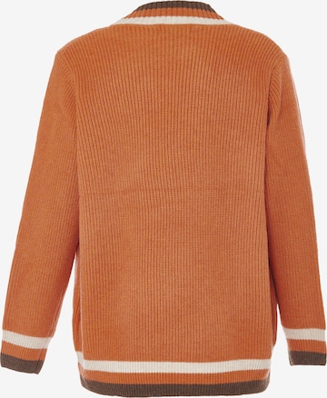 FUMO Knit cardigan in Orange