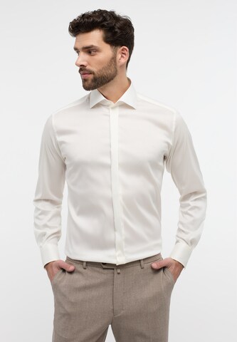 ETERNA Regular fit Business Shirt in White: front