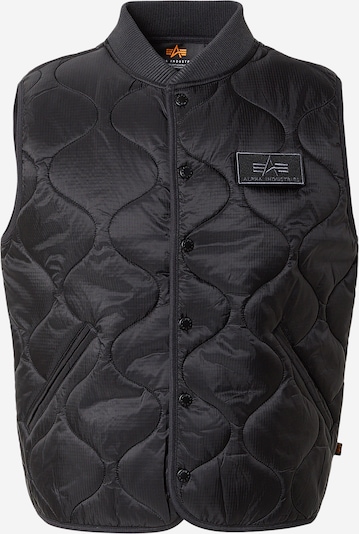 ALPHA INDUSTRIES Liivi 'Q-1' värissä musta, Tuotenäkymä