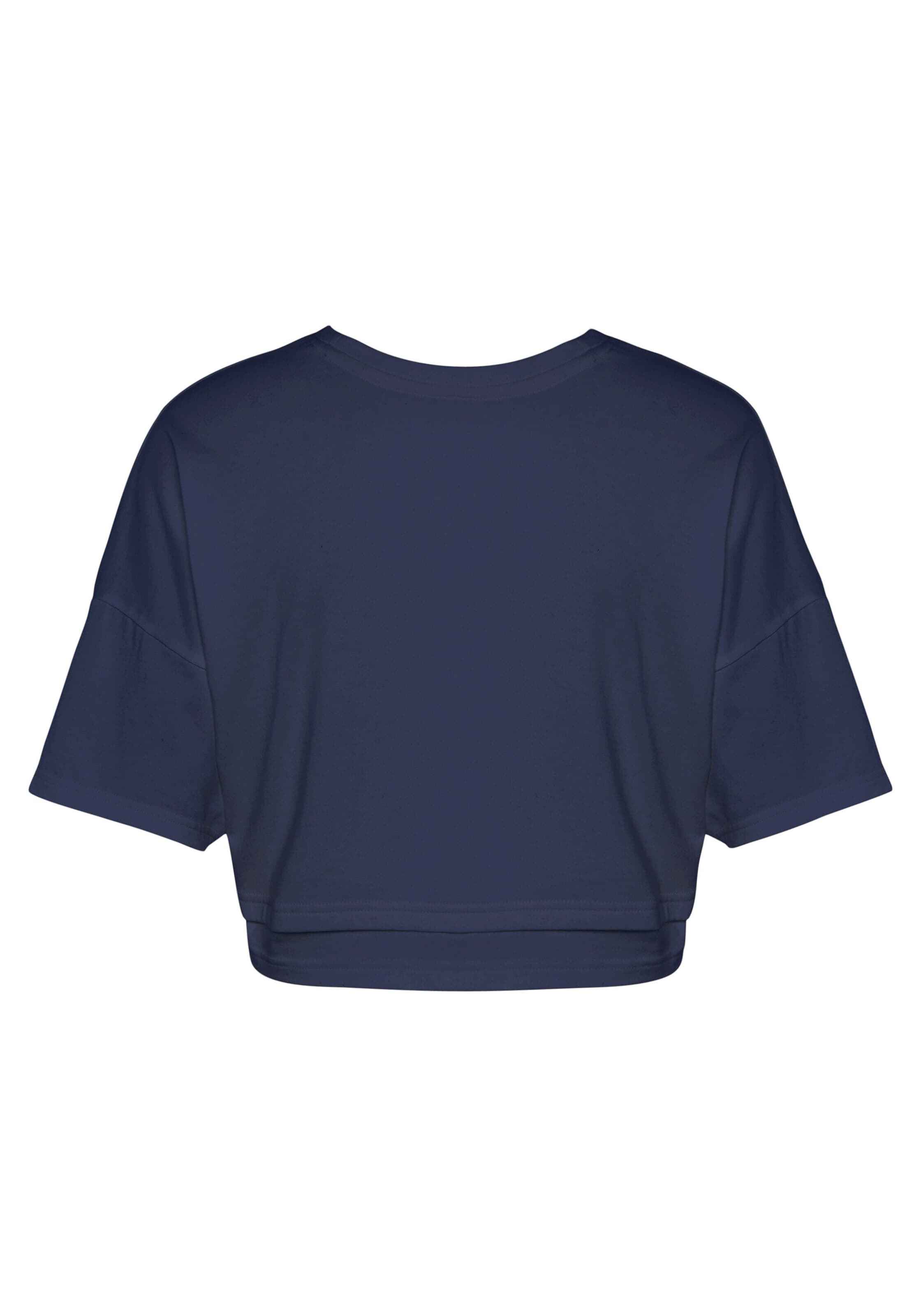 LASCANA Тениска в синьо: отпред