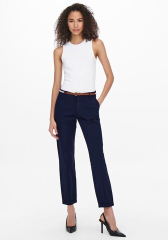 ONLY Slimfit Hose 'ONLBiana' in Blau