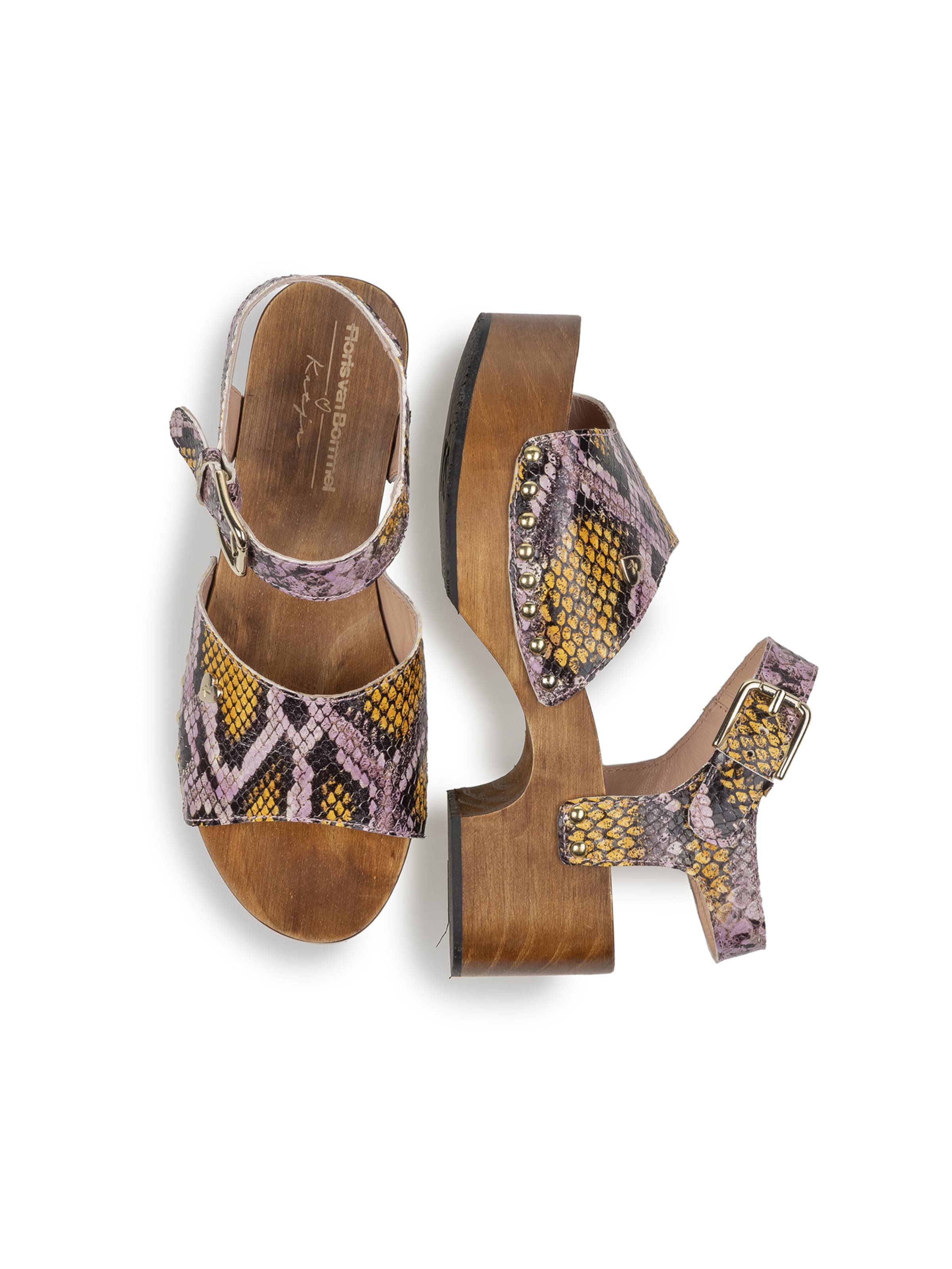 Sandalo 'Pixi 01' di Floris van Bommel in rosa