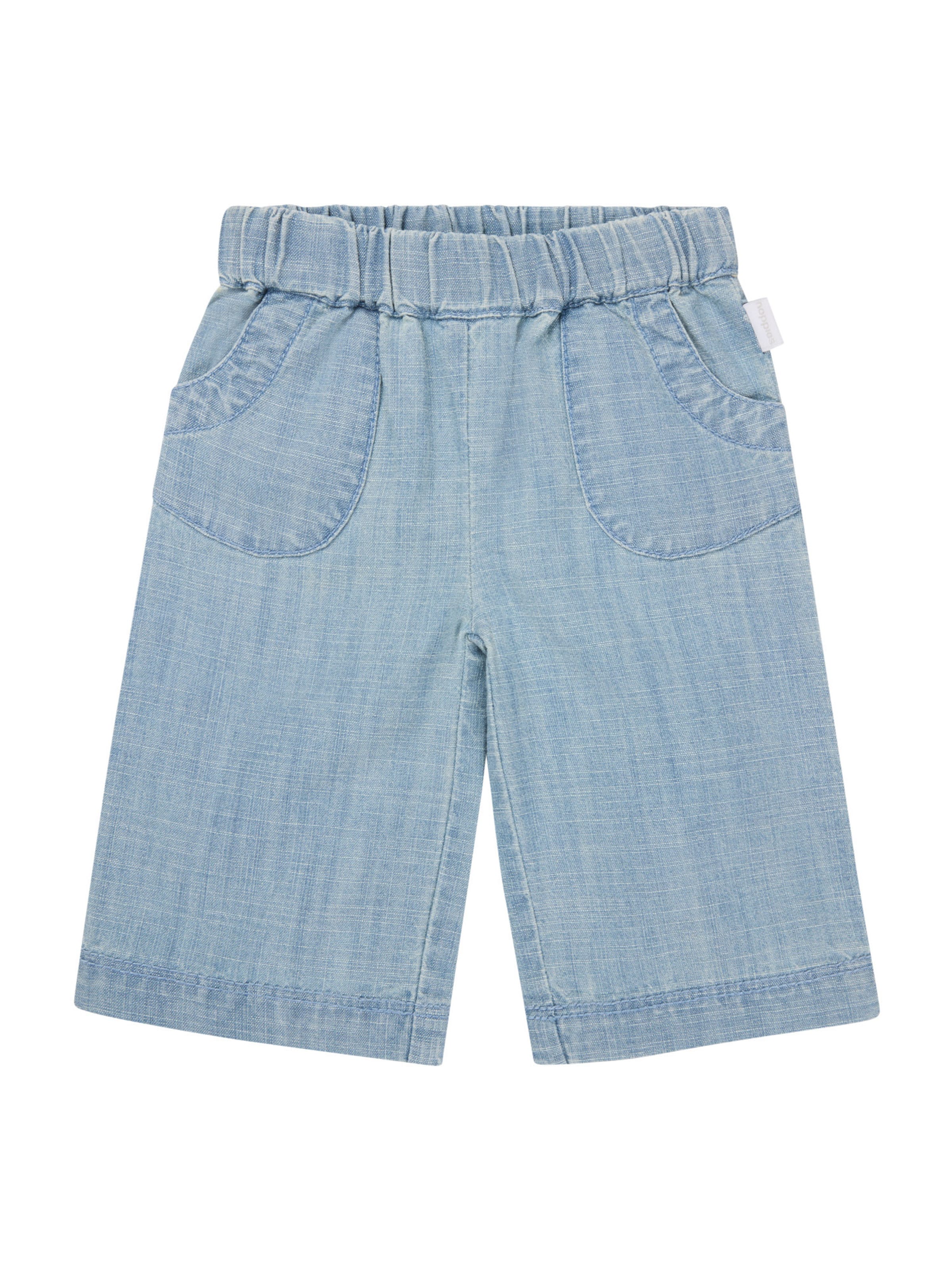 Noppies tavaline Püksid, värv sinine: eest vaates