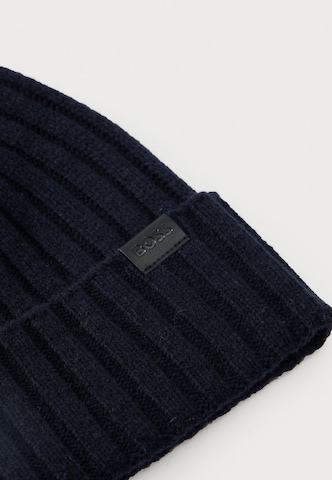 BOSS Beanie 'Fino' in Blue