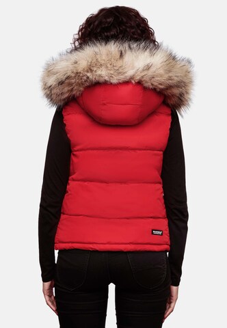 MARIKOO Bodywarmer 'Eisflöckchen' in Rood