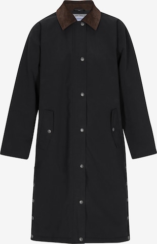 Manteau mi-saison DreiMaster Vintage en noir : devant