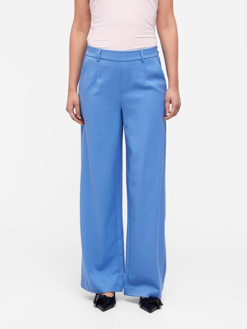 OBJECT Wide leg Broek 'Lisa' in Blauw: voorkant