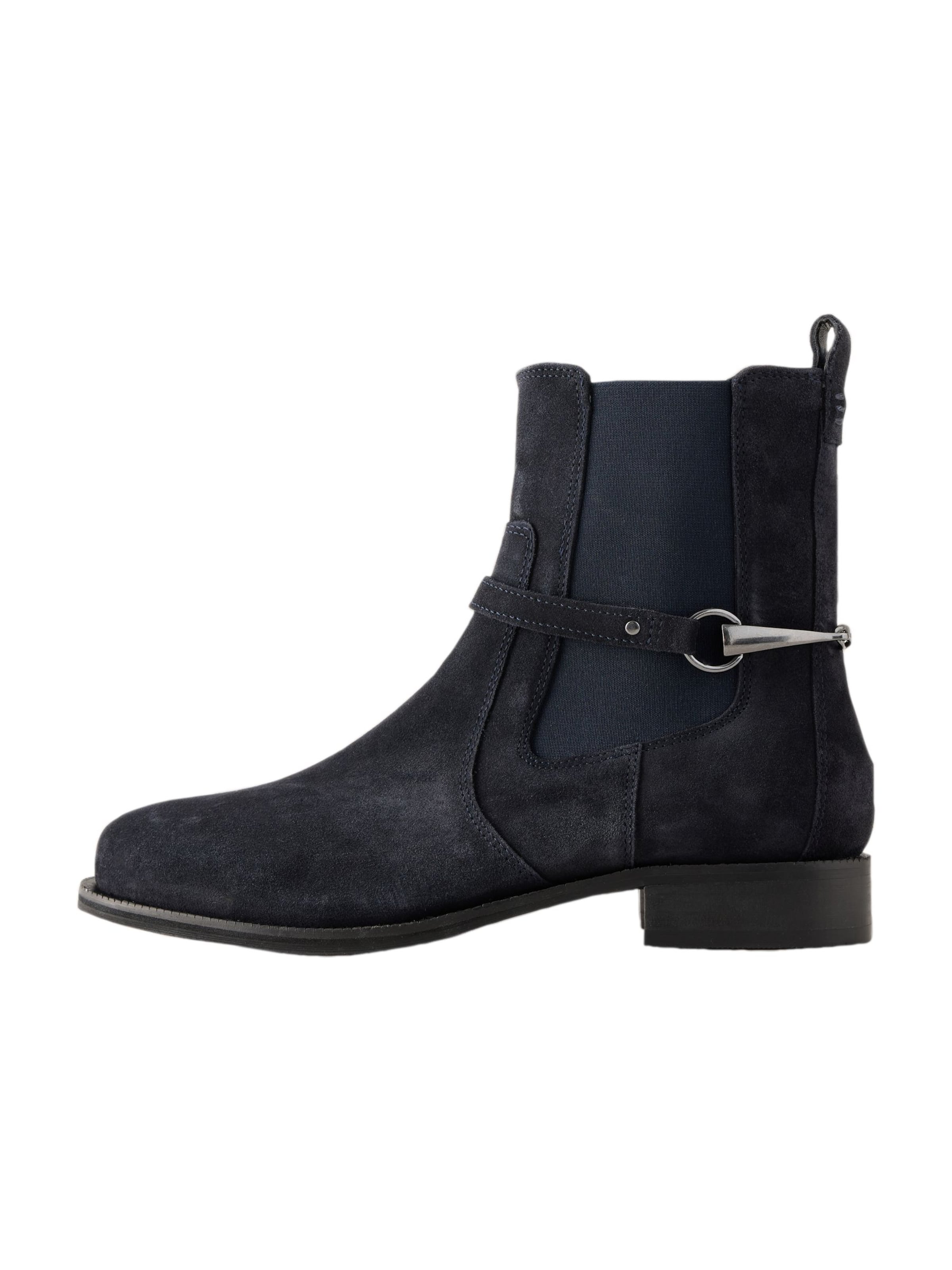 Next - Botas Chelsea en azul: frente