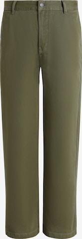 Regular Pantalon chino Calvin Klein Jeans en vert : devant
