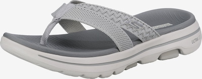 SKECHERS Zehentrenner in grau, Produktansicht