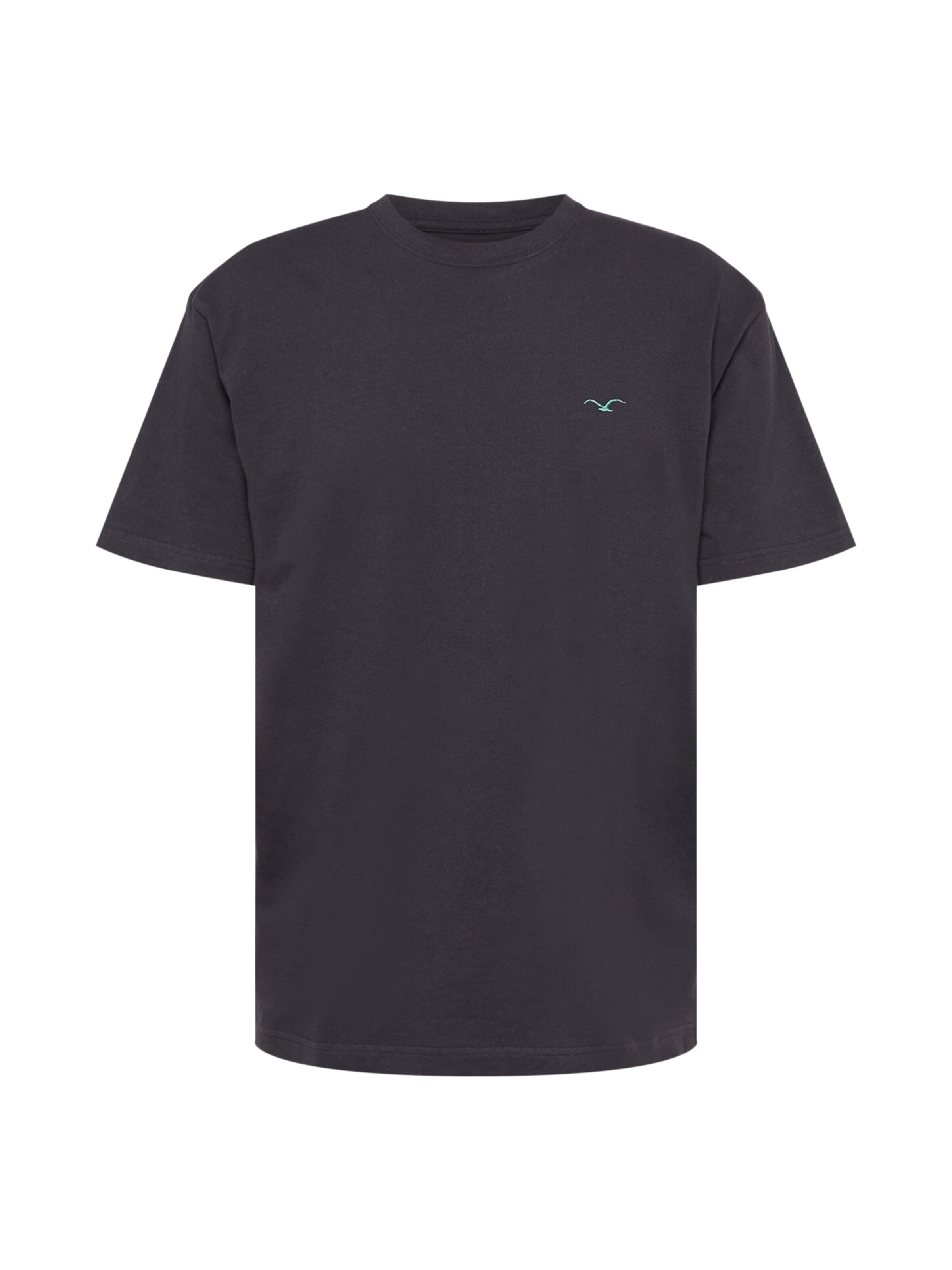 Cleptomanicx T-Shirt 'Ligull Boxy 2' in Blau: Vorderseite