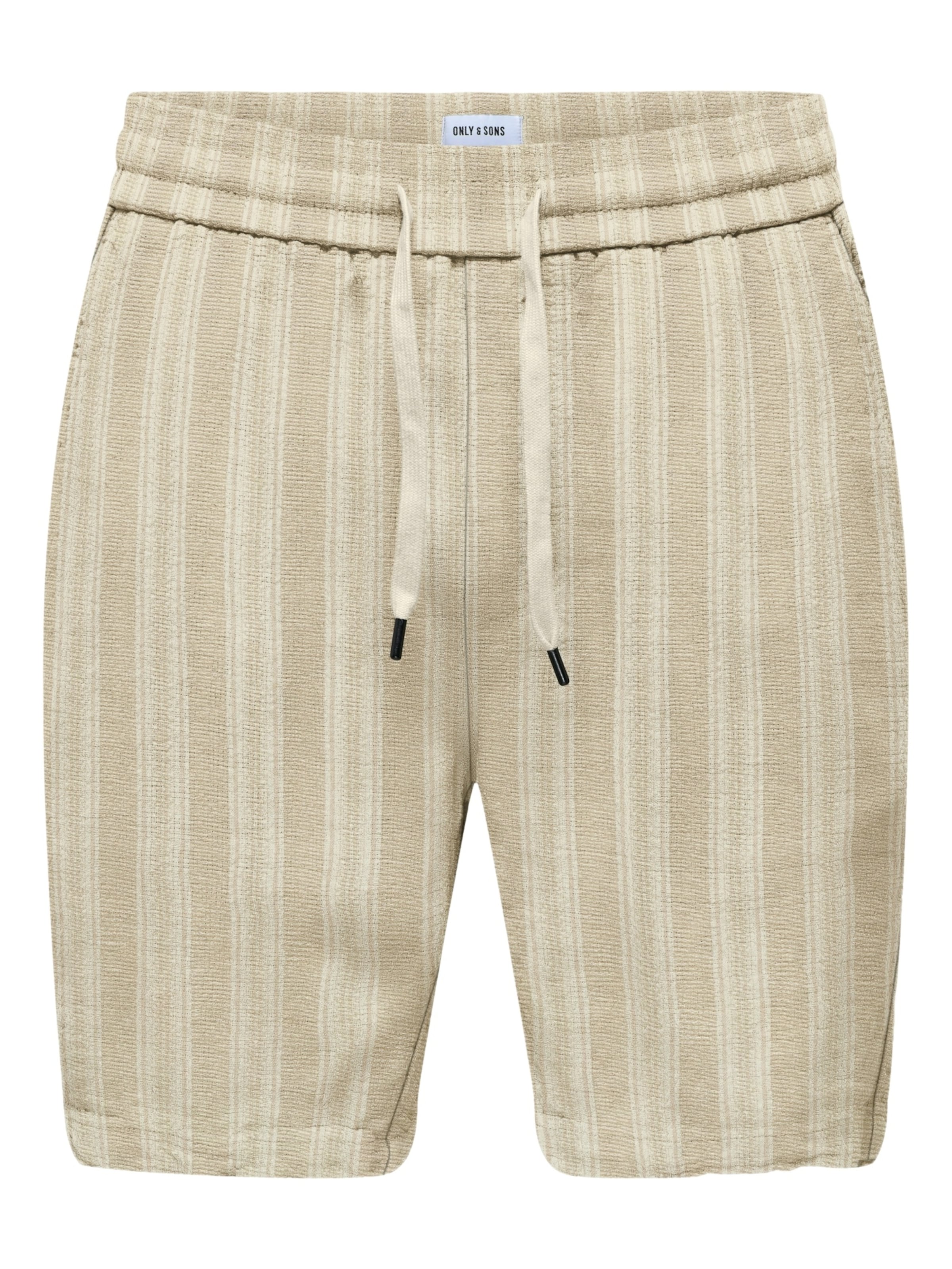 Only & Sons Regular Hose in Beige: Vorderseite