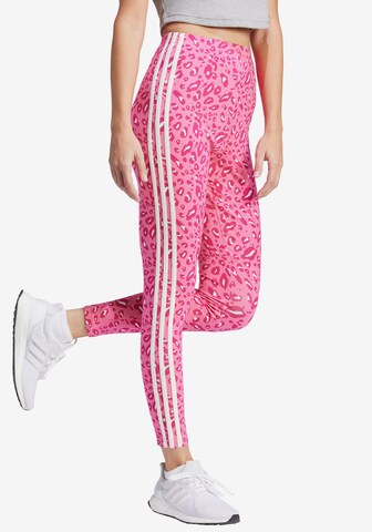 ADIDAS SPORTSWEAR Skinny Workout Pants in Pink