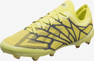 UMBRO Soccer Cleats 'Velocita Alchemist Pro' in Yellow: front