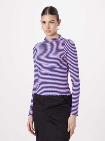 Monki Shirt in Lila: Vorderseite