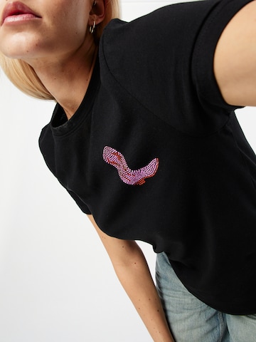 Tricou 'KITA' de la ONLY pe negru