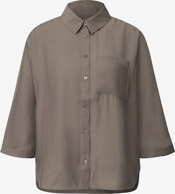 STREET ONE Bluse in Braun: Vorderseite