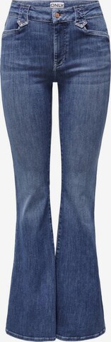 ONLY Flared Jeans 'CHERYL' in Blauw: voorkant