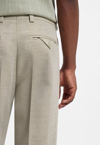 HUGO Slimfit Hose 'Flips251X' in Grün