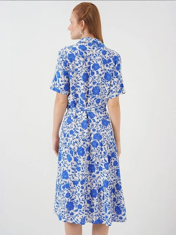 Abito camicia di Hiccup in blu